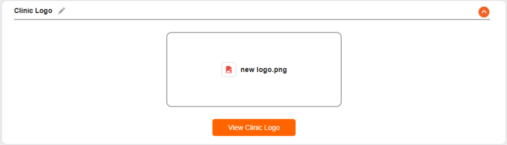 Clinic Logo section