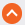 Orange arrow pointing up icon